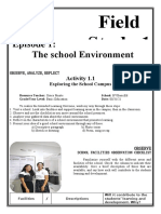 Episode 1: The School Environment: Field Study 1