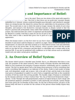 Islamic Belief &#038 Its Impact On Individual &#038 Society and The Fundamental of Islam