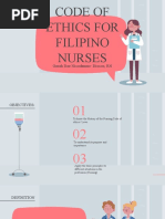 Code of Ethics For Filipino Nurses: Garah Dae Nicodemus-Diocos, RN