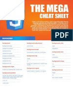 CSS3 Cheat Sheet