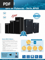 D-FEPE-ID-03 UPS Trifásico Serie APUS 10-120 kVA - Ieda Power Safe