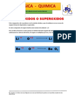 Funcion Hiperoxidos o Superoxidos