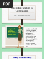 g7 Scientific Notation oPERATIONS