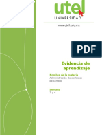 Evidencia de Aprendizaje Semana 3 y 4 Administracion de Controles de Cambio Cuellar Estrada Francisco Javier