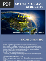 Komponen Dan Data SIG