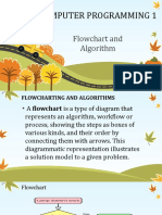 Computer Programming 1 Flowchart and Algorithm