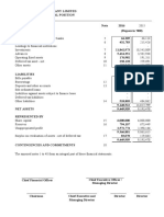 Financial Statement - Final Initialed