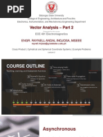 (ECE 401) Lecture 2 Vector Analysis - Part 2