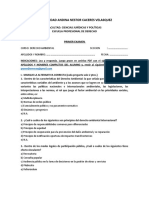 Examen Derecho Ambiental 5-A 2021 I