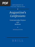 Annemare Kotze - Augustine's Confessions Communicative Purpose and Audience