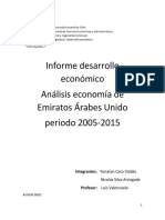 Informe Emiratos Arabes 2005 - 2015