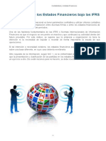 Caracteristicas de Los Estados Financieros Bajo Las IFRS