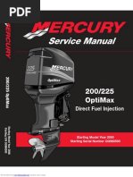 2000 + Optimax Mercury Service Manual