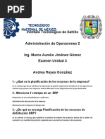 Examen Unidad 3 Andrea Reyes González 