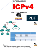 Servicio DHCP CISCO