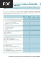 Cuestionaro TDAH-H Adultos