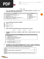 Teste - Distâncias No Universo, A Terra e A Lua - Com Soluções