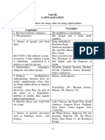 Unit III Capitalisation: Exception: A Title Without A Name