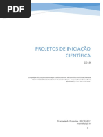 Projetos de Iniciação Científica Colégio Pedro Ii