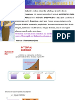 Sesión 14 Integración Definida