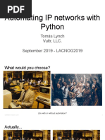 Automating Ip Networks With Python