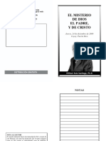 2009-12-24 El Misterio de Dios El Padre y de Cristo