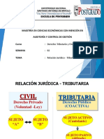 Semana 02. Relación Jurídico-Tributaria