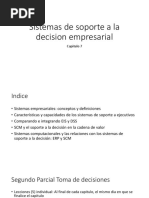 STD - Capitulo7 - Sistemas de Soporte A La Decision Empresarial