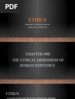 Ethics: Prepared By: Willmar M. Millan Criminology Instructor