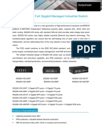 IES200 Series Full Gigabit Managed Industrial Switch: Product Overview