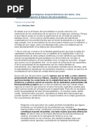 Sostener Los Paradigmas Desprendiéndose Del Lastre