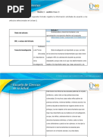 Matriz 2 - Análisis Fase 3