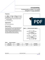 Sts4Dnf60L: N-Channel 60 V, 0.045, 4 A, So-8 Stripfet™ Power Mosfet