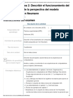 Examen - (APEB1-15%) Tarea 2 - Describir El Funcionamiento Del Computador Desde La Perspectiva Del Modelo Propuesto Por Von Neumann