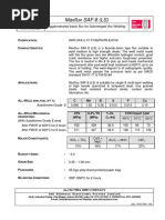 Maxflux SAF-8 (LS) : Agglomerated Basic Flux For Submerged Arc Welding