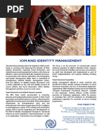 Iom and Identity Management: Travel Document Inspection