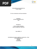 Pre Tarea - Introducción A Los Procesos Aritméticos - Carlosmendoza