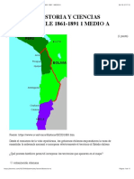 Prueba de Historia y Ciencias Sociales Chile 1861-1891 1 Medio A