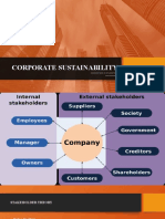 Corporate Sustainability - Stakeholder and Stewardship Theory - Dayana Mastura