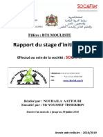 Rapport de Stage