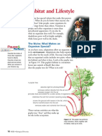 Habitat and Lifestyle: The Niche: What Makes An Organism Special?