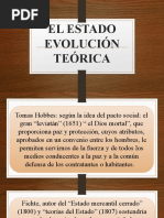 EL ESTADO EVOLUCIÓN TEÓRICA Tema 5