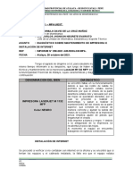 65.. Informe N°238 Diagnostico de Impresora