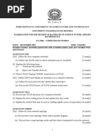 Ics 2306 - Computer Networks