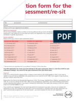 Electronic Open Assessment Form 2017