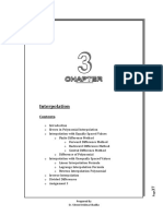 Interpolation: Prepared by Er. Shree Krishna Khadka