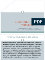 Customer Driven Strategy