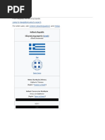 Greece: Hellenic Republic