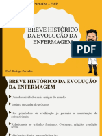 Aula 01 - Evolução Histórica Das Práticas de Enfermagem