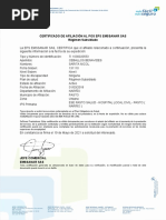 Certificado Afiliacion